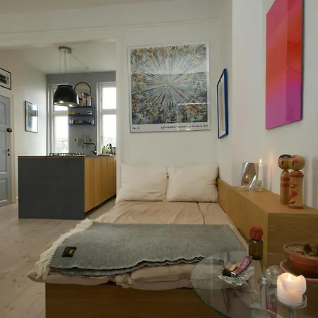 Quiet Back House Flat With Balcony Copenhagen