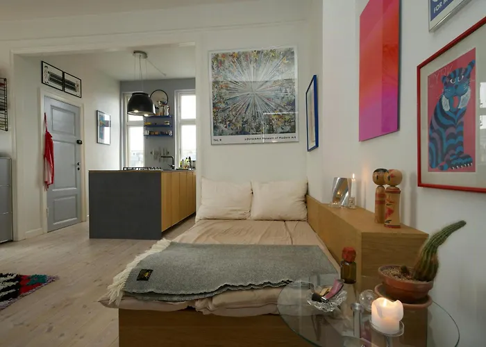 Quiet Back House Flat With Balcony Κοπεγχάγη